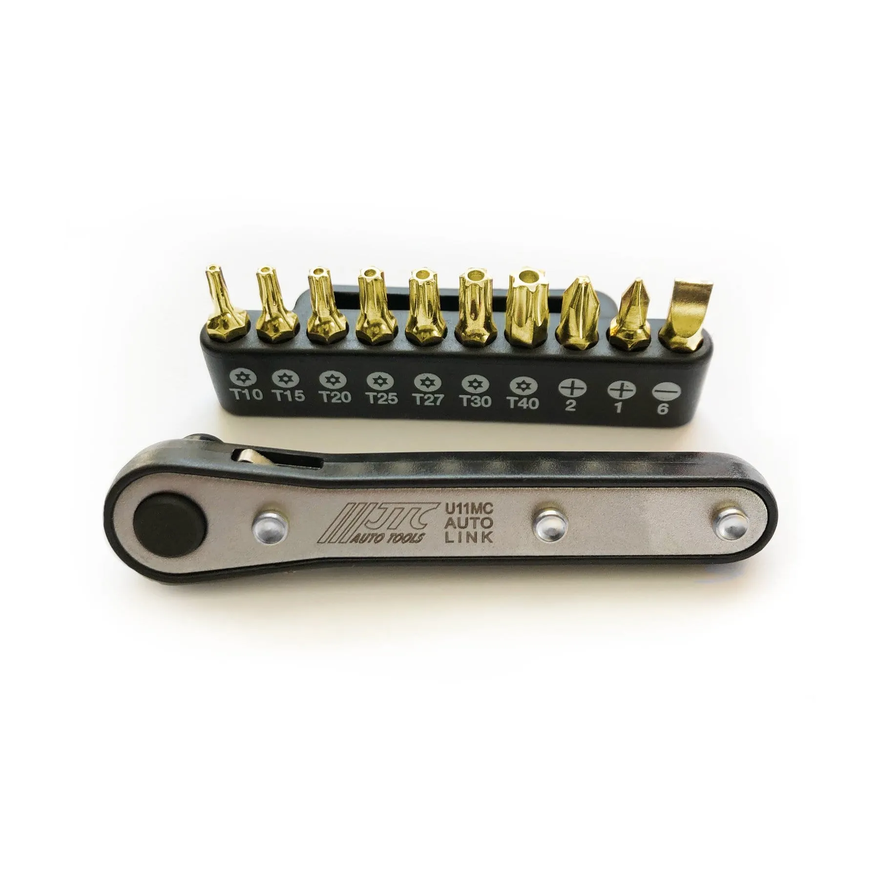 11pc Mini Ratchet and Bit Set