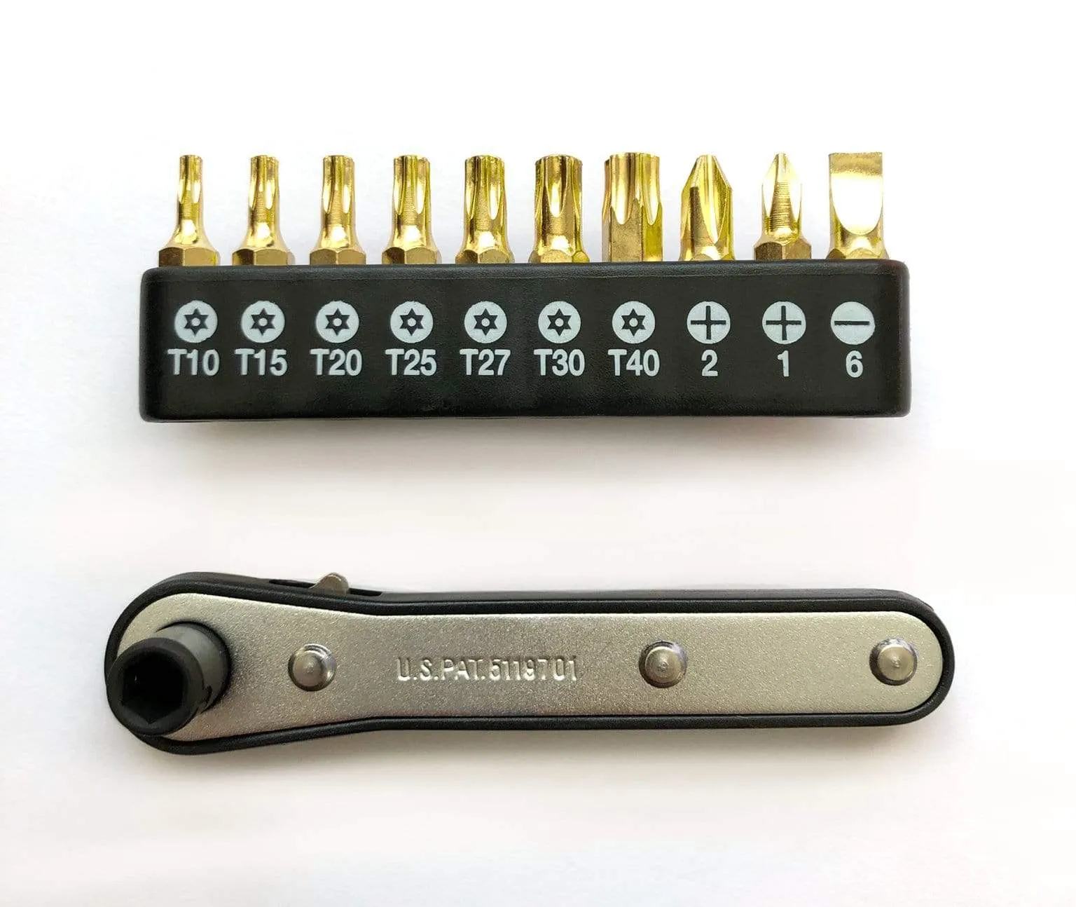 11pc Mini Ratchet and Bit Set