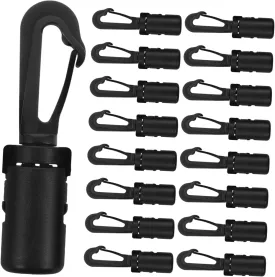 20pcs Mooring Hook Sturdy Dock and Kayak Rope Hook for Ties for Boats Rafts and Outdoor Camping Use Mooring Supply