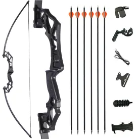 🎯40/50lbs Professional Archery Straight Takedown Recurve Bow Fishing Hunting