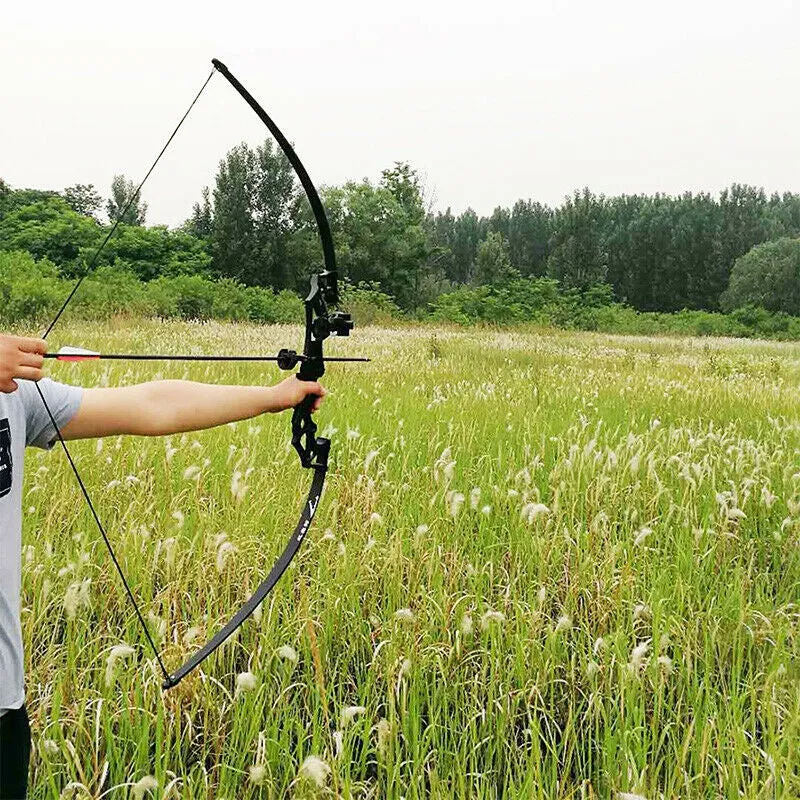 🎯40/50lbs Professional Archery Straight Takedown Recurve Bow Fishing Hunting
