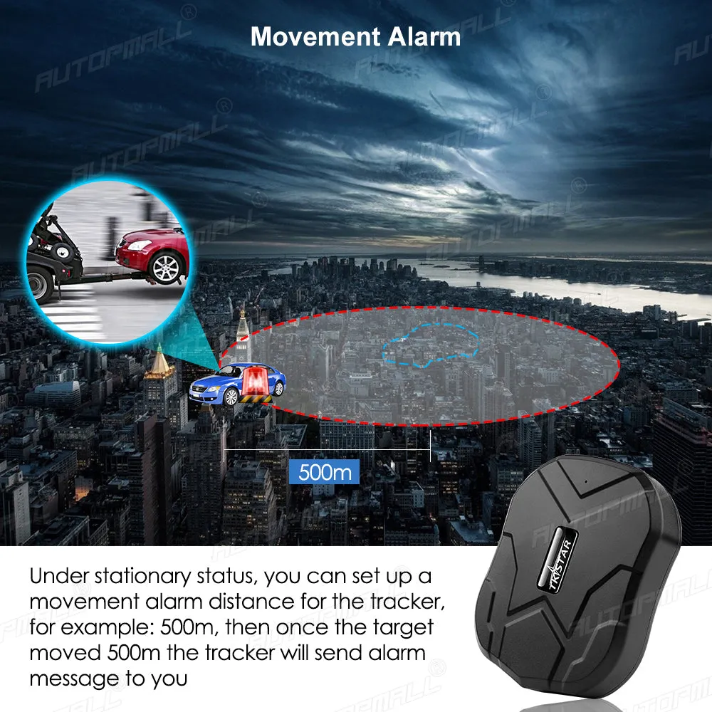 4G GPS Tracker TKSTAR TK905 5000mAh
