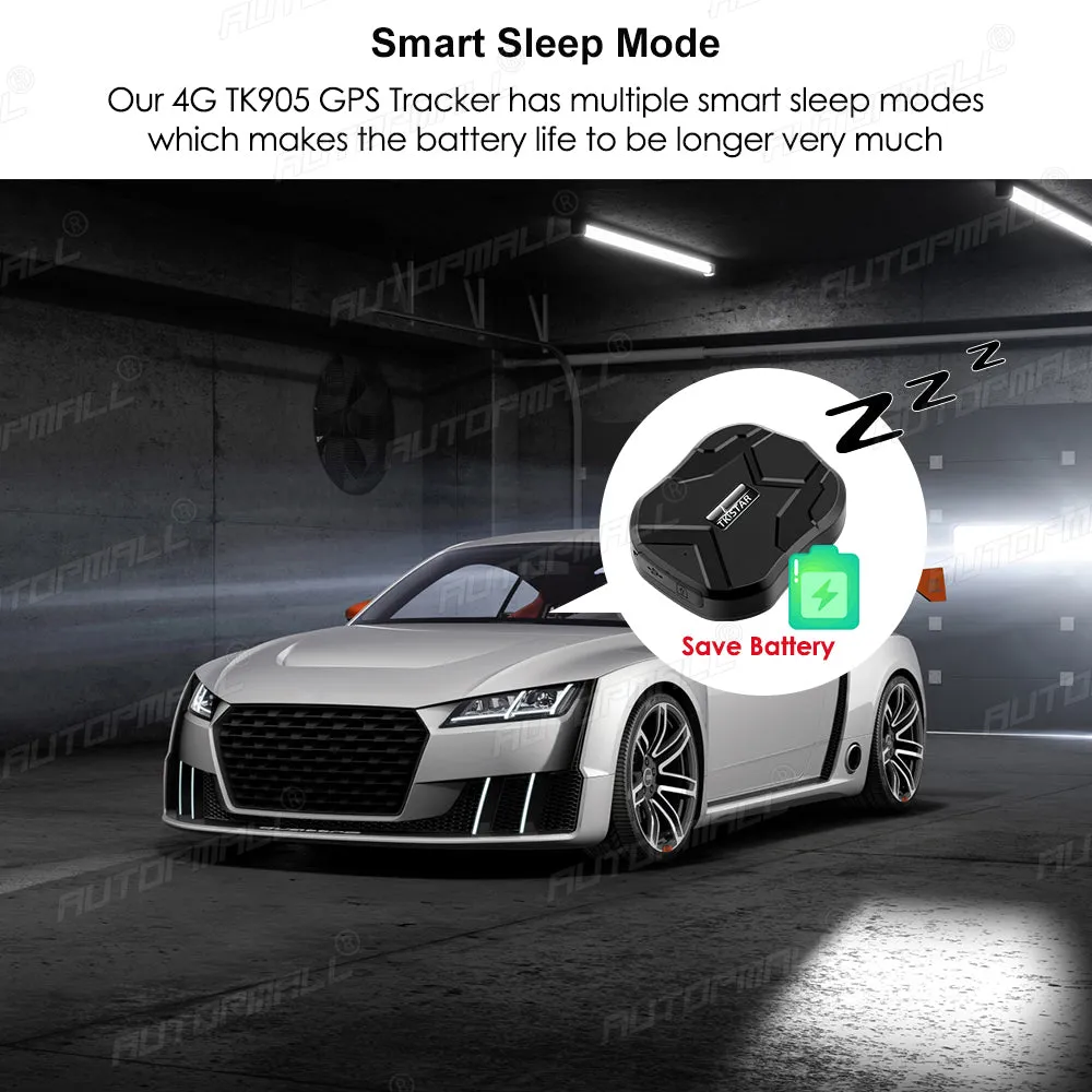 4G GPS Tracker TKSTAR TK905 5000mAh
