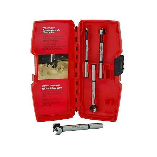 4pc Forstner Bit Set