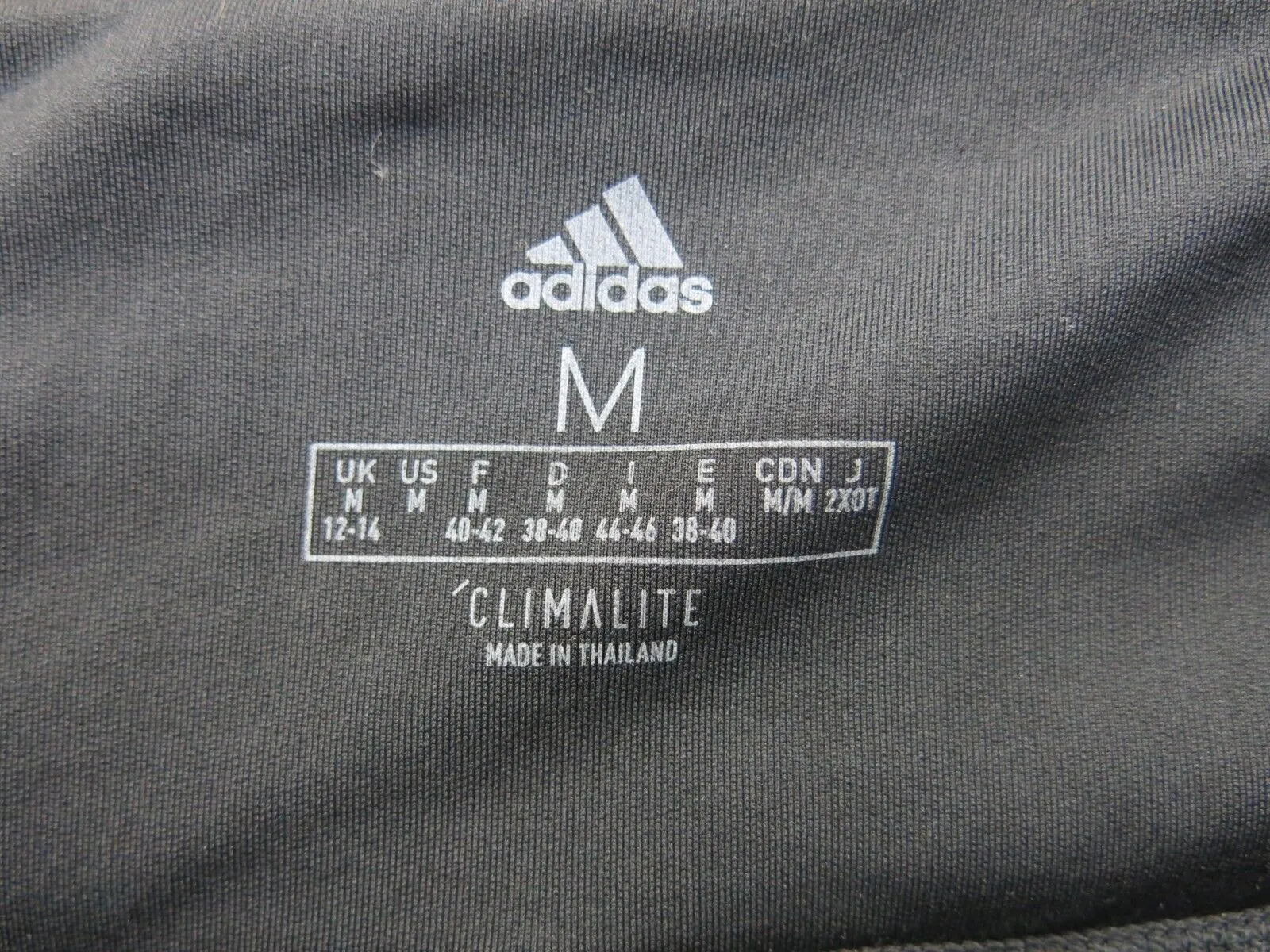 Adidas Legging Womens Medium Black Climalite Yoga Swoosh Logo Skinny Leg Outdoor