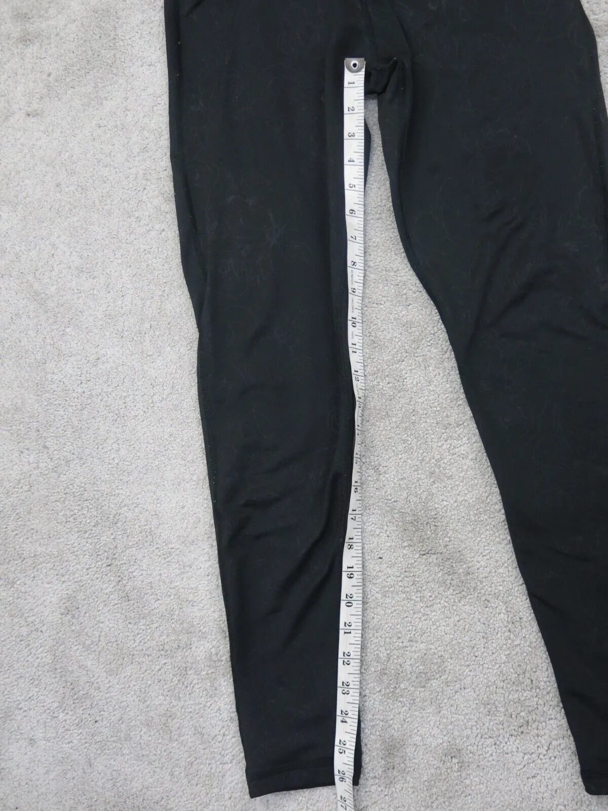 Adidas Legging Womens Medium Black Climalite Yoga Swoosh Logo Skinny Leg Outdoor