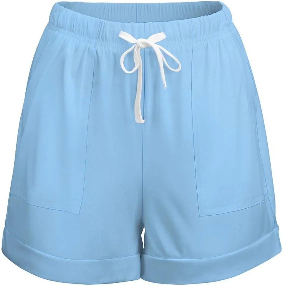 Alidamo Womens Board Shorts Surf Beach Party Swimswear Bottoms Ladies Swim Wear Quick Dry Elastic Daily