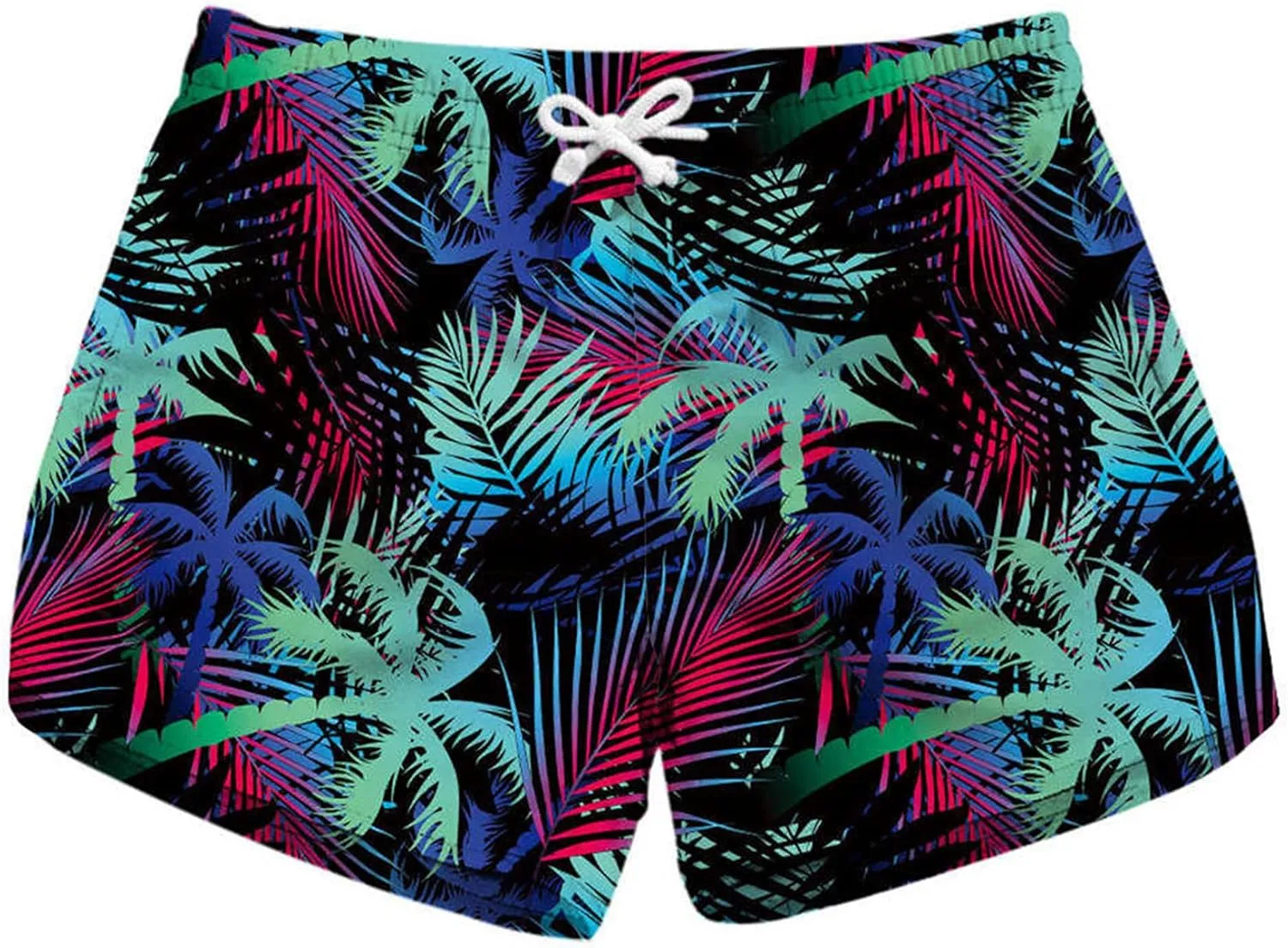Alidamo Womens Board Shorts Surf Beach Party Swimswear Bottoms Ladies Swim Wear Quick Dry Elastic Daily