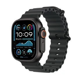 Apple Watch Ultra 2 GPS   Cellular • Caja de titanio negro de 49 mm • Correa Ocean negra
