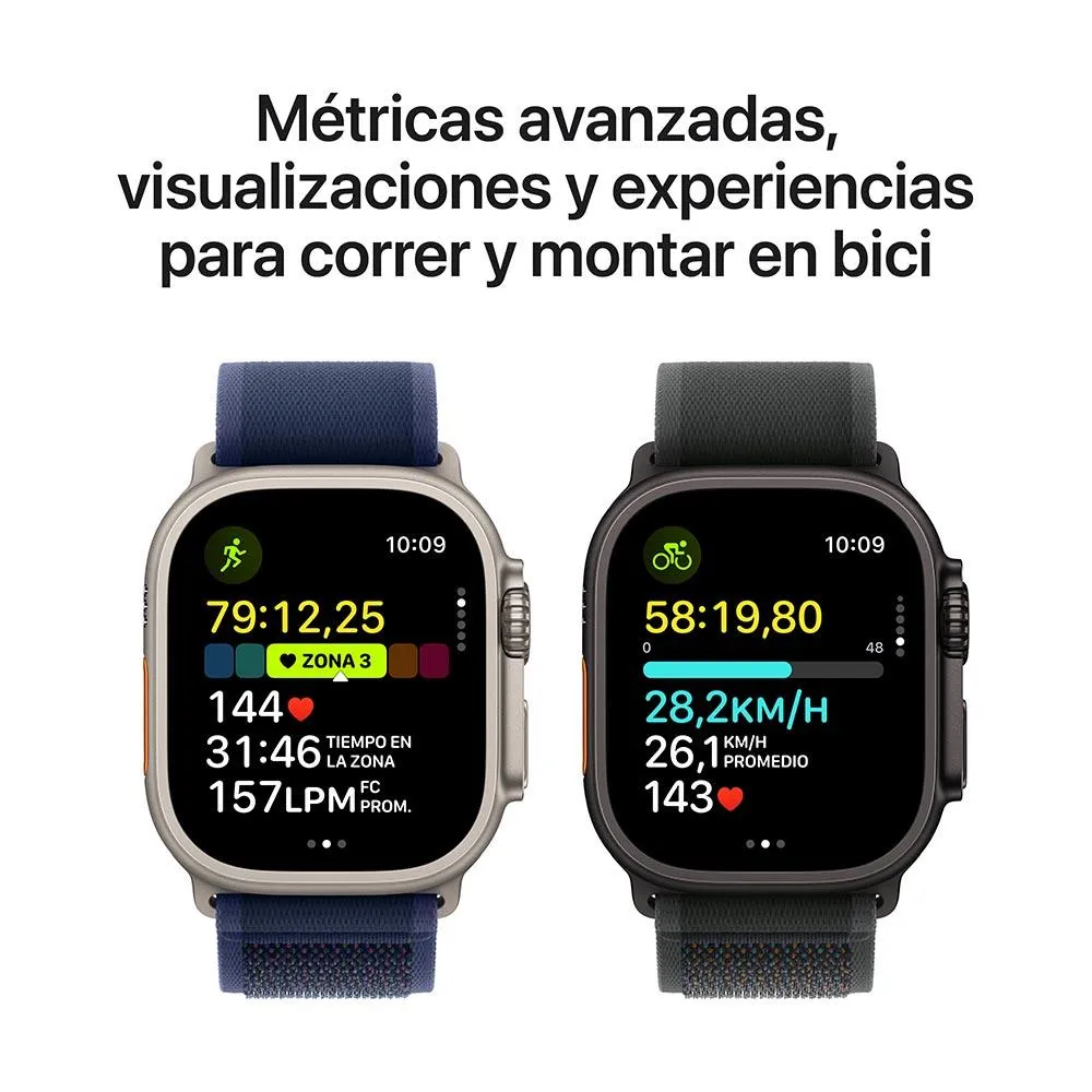 Apple Watch Ultra 2 GPS   Cellular • Caja de titanio negro de 49 mm • Correa Ocean negra
