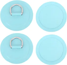 aqxreight D Patch Round Lightweight D PVC Patch for Inflatable Boat Surfboard Stand Up Paddleboard 4pcs Mint Green Ur Use Requirements PatchD PVC PatchRound PatchRound PadD for