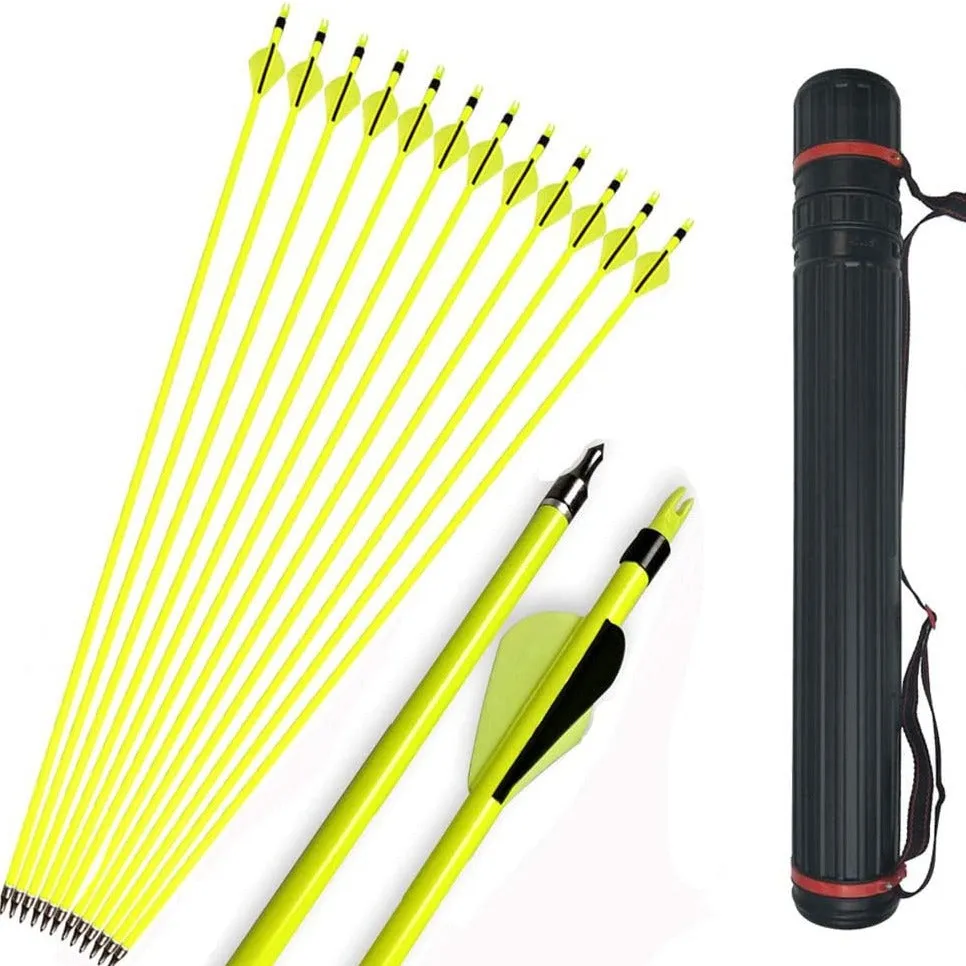 🎯Archery Carbon Arrows Broadhead for Recurve Compound Bow