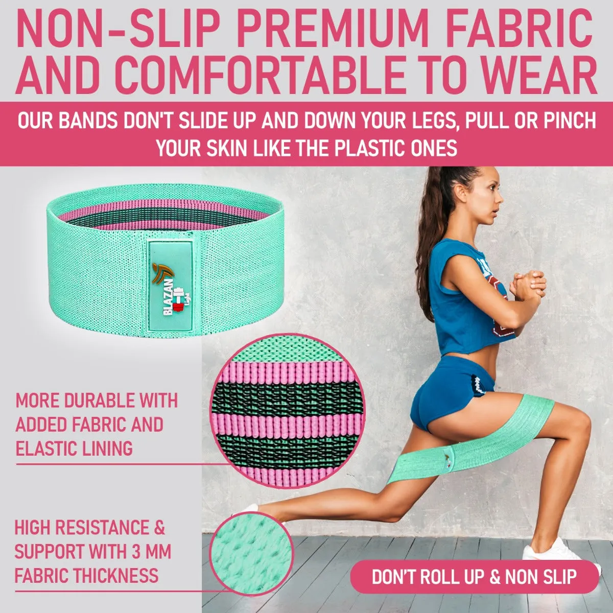 Booty Burner Resistance Band Set