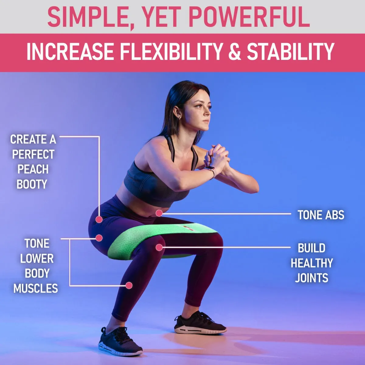 Booty Burner Resistance Band Set