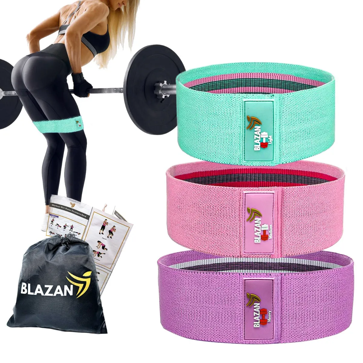 Booty Burner Resistance Band Set
