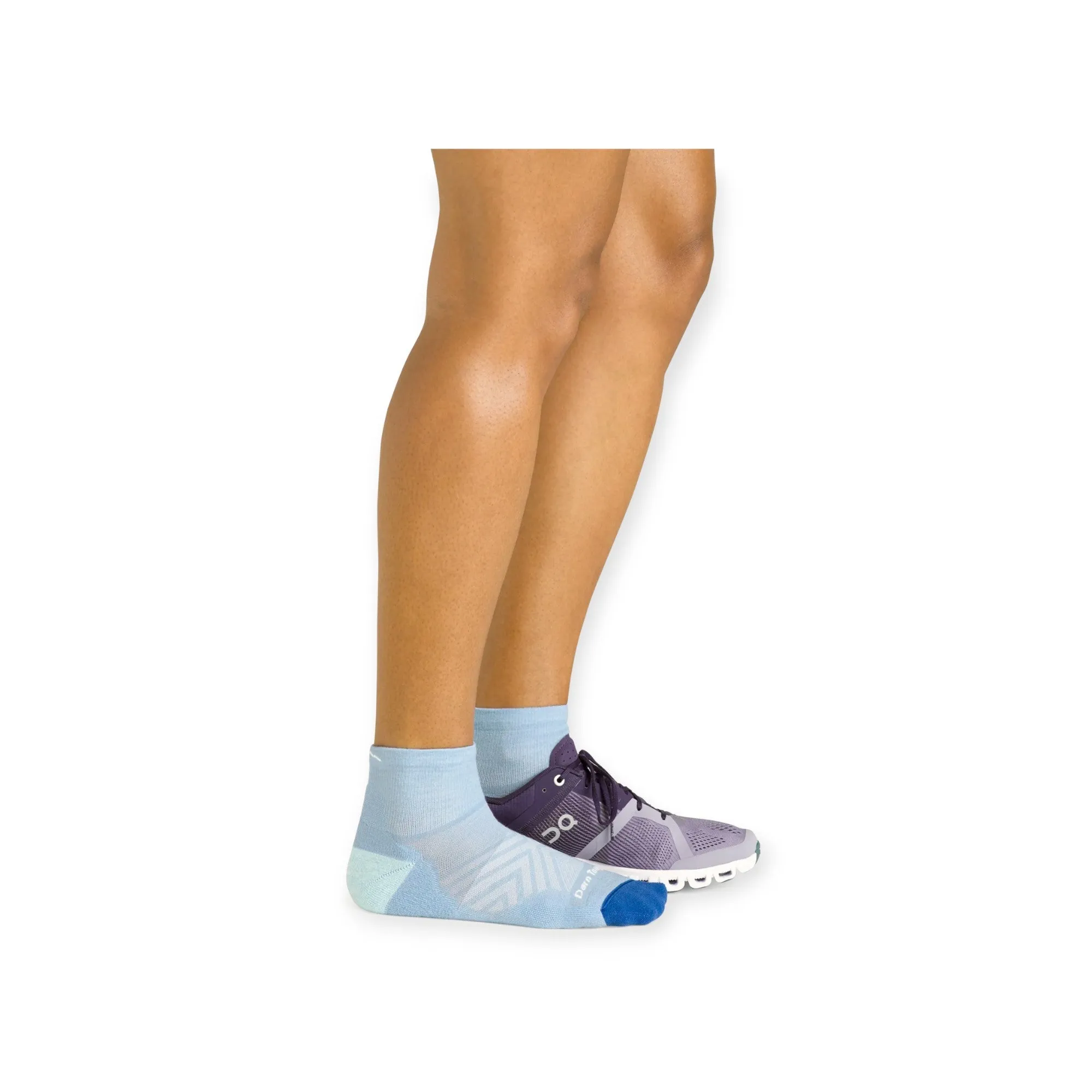 Darn Tough Women's Quarter Ultra Lightweight with Cushion Running Socks