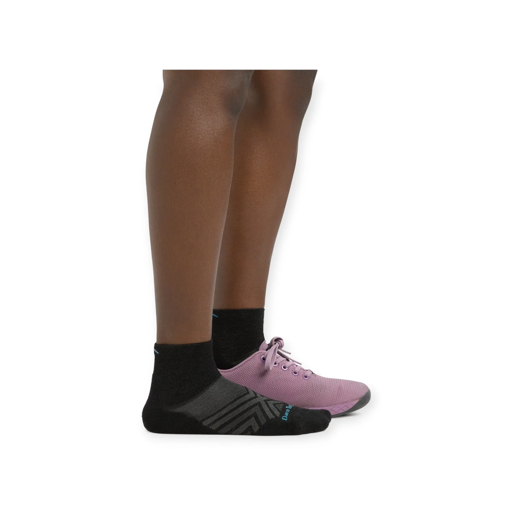 Darn Tough Women's Quarter Ultra Lightweight with Cushion Running Socks