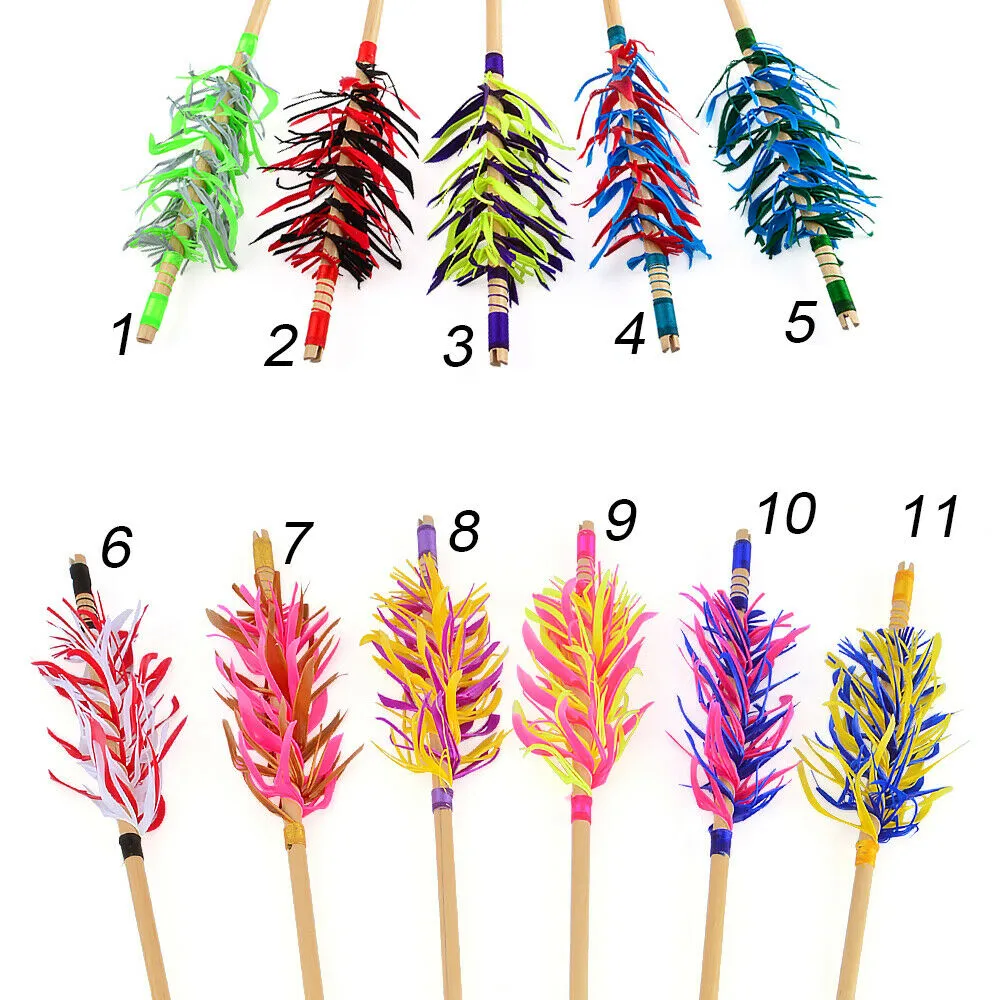 🎯DIY Handmade Archery Flu-Flu Wooden Arrows