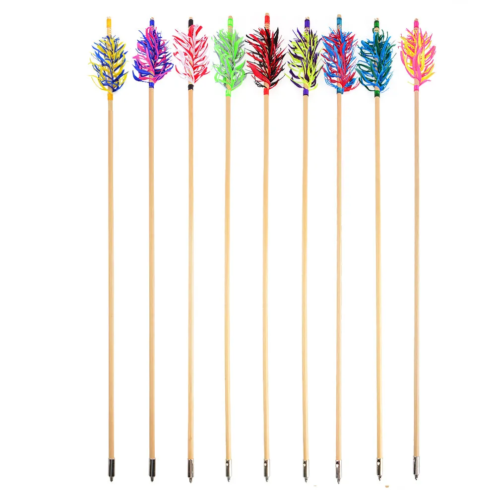 🎯DIY Handmade Archery Flu-Flu Wooden Arrows