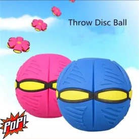 Flying UFO Blast Ball Disc Toywith Flashing Lights Music