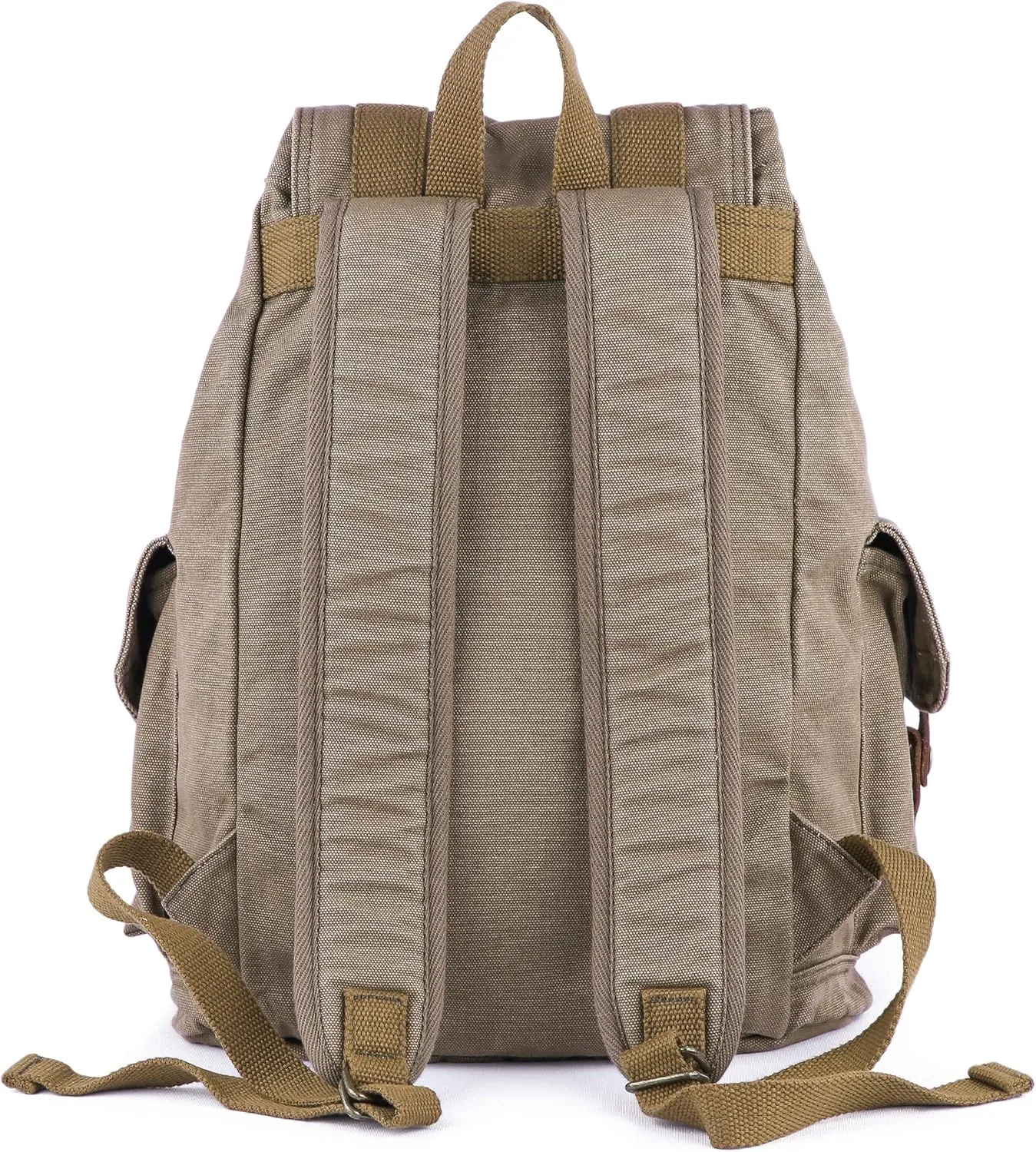Gootium 21101AMG-S Specially High Density Thick Canvas Backpack Rucksack, Field Tan, Small