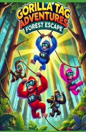 Gorilla Tag Adventures Forest Escape Hardcover  November 22, 2024