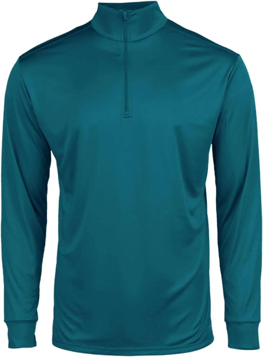Hot Chillys Men's Peach Skins Solid Zip-T Lightweight Relaxed Fit Base Layer Top | Thermal Long Sleeve Shirt for Men