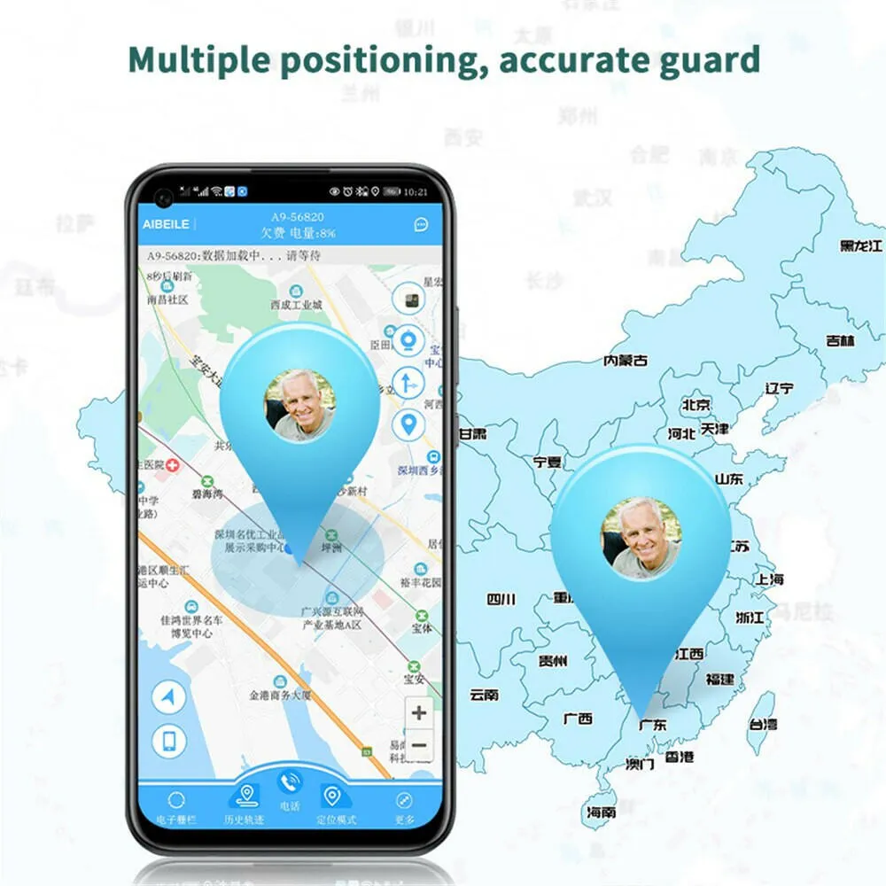 Hot Mini Micro GPS Tracker for Kids, Pets, Vehicles