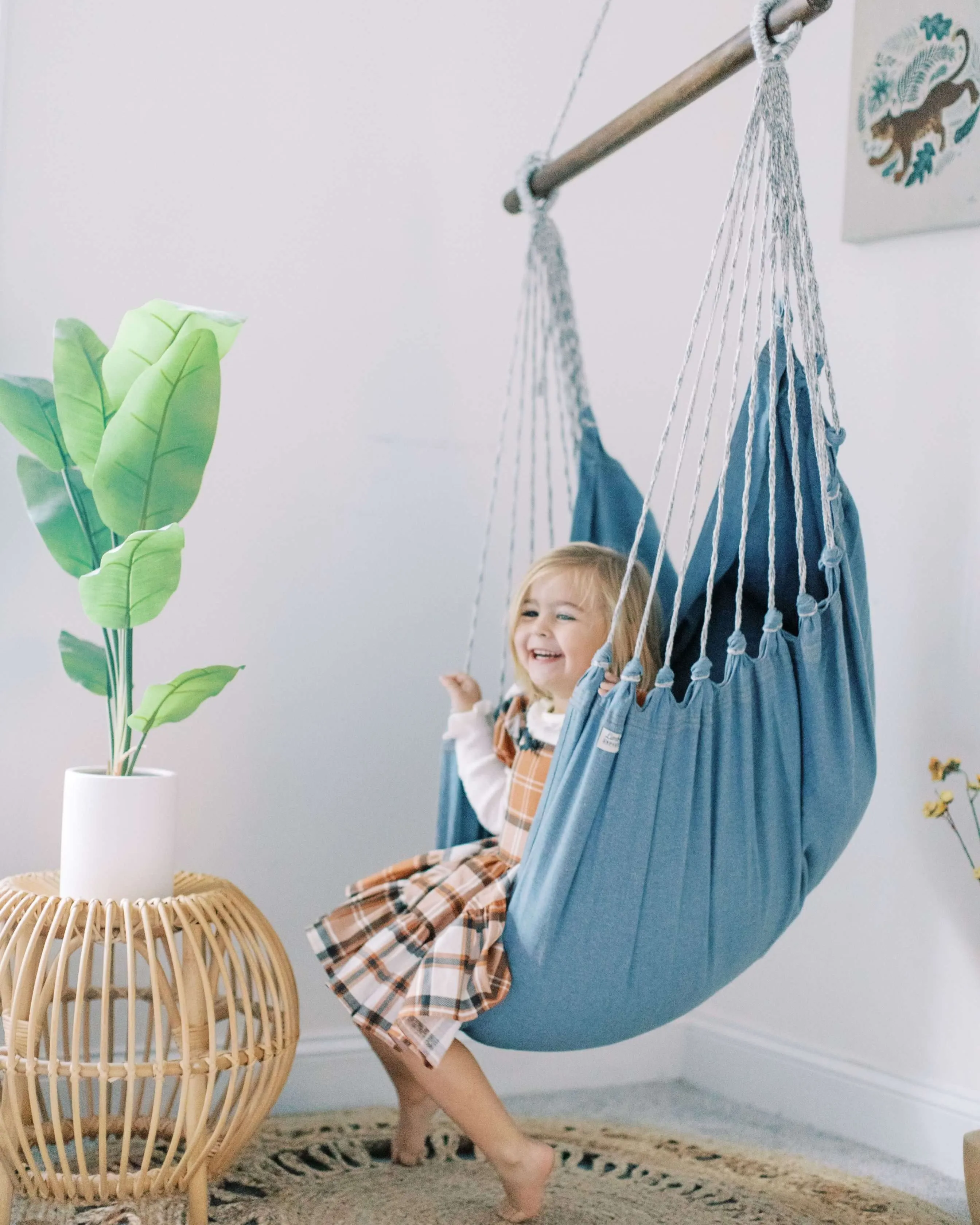 Junior Blue Jeans Hammock Chair Swing  | DENIM Jr.