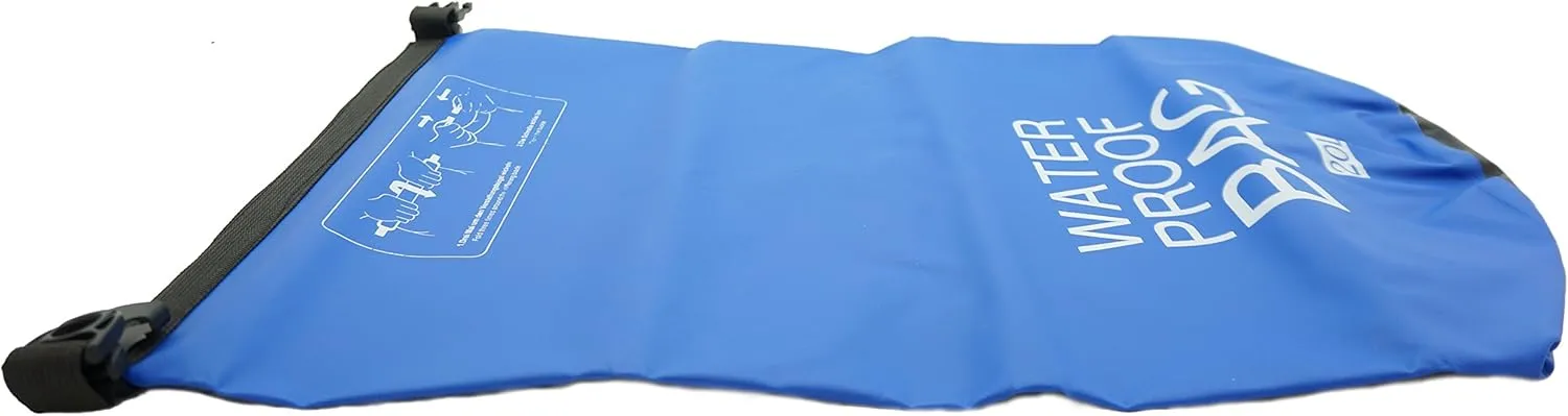 K-Cliffs Waterproof Floating Dry Bag Roll Top Kayak Sack Sling Backpack Gear Wet Bags for Kayaking Boating Canoeing Fishing Rafting Swimming Camping Snowboarding Beach