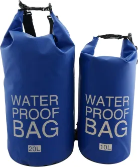 K-Cliffs Waterproof Floating Dry Bag Roll Top Kayak Sack Sling Backpack Gear Wet Bags for Kayaking Boating Canoeing Fishing Rafting Swimming Camping Snowboarding Beach