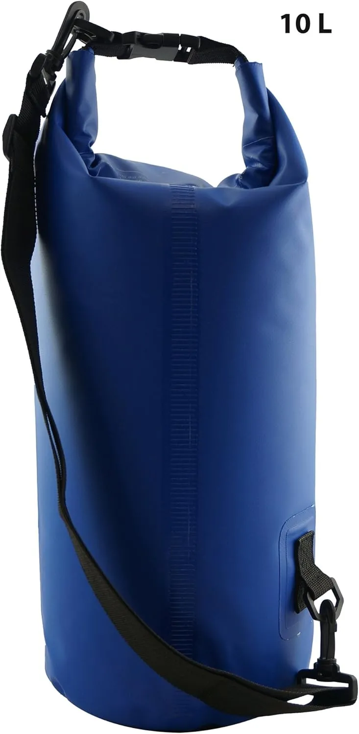 K-Cliffs Waterproof Floating Dry Bag Roll Top Kayak Sack Sling Backpack Gear Wet Bags for Kayaking Boating Canoeing Fishing Rafting Swimming Camping Snowboarding Beach