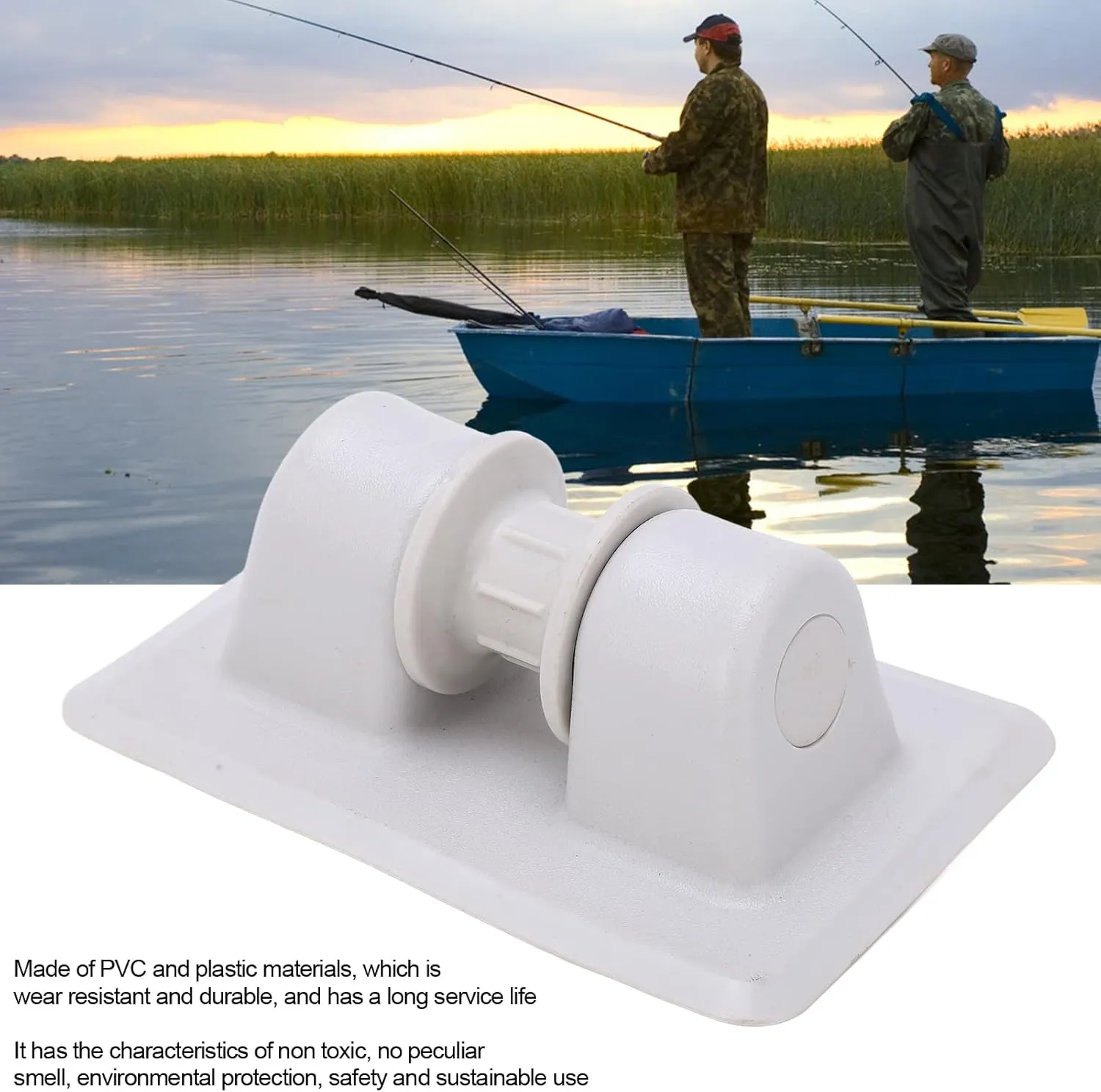 Kayak Sail, Cam Cleat Lightweight Easy Installation Stable Safety Sustainable Suage, Sailboat Parts for Inflatable Rubber Fishing Boats Kayaks Canoes Yachts River Rafts