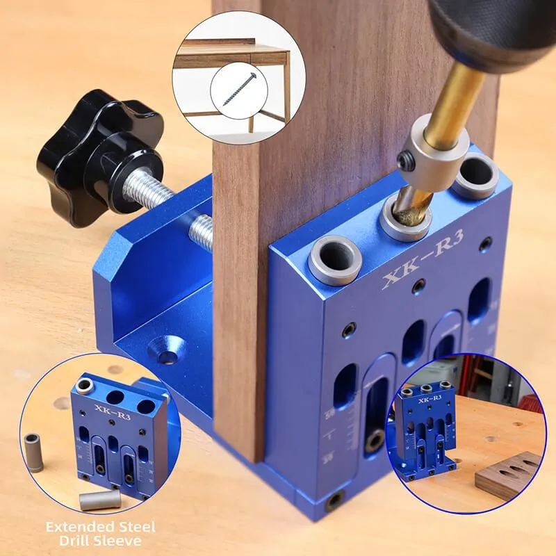 Levoite™ Pocket Hole Jig Kit System XK-R3