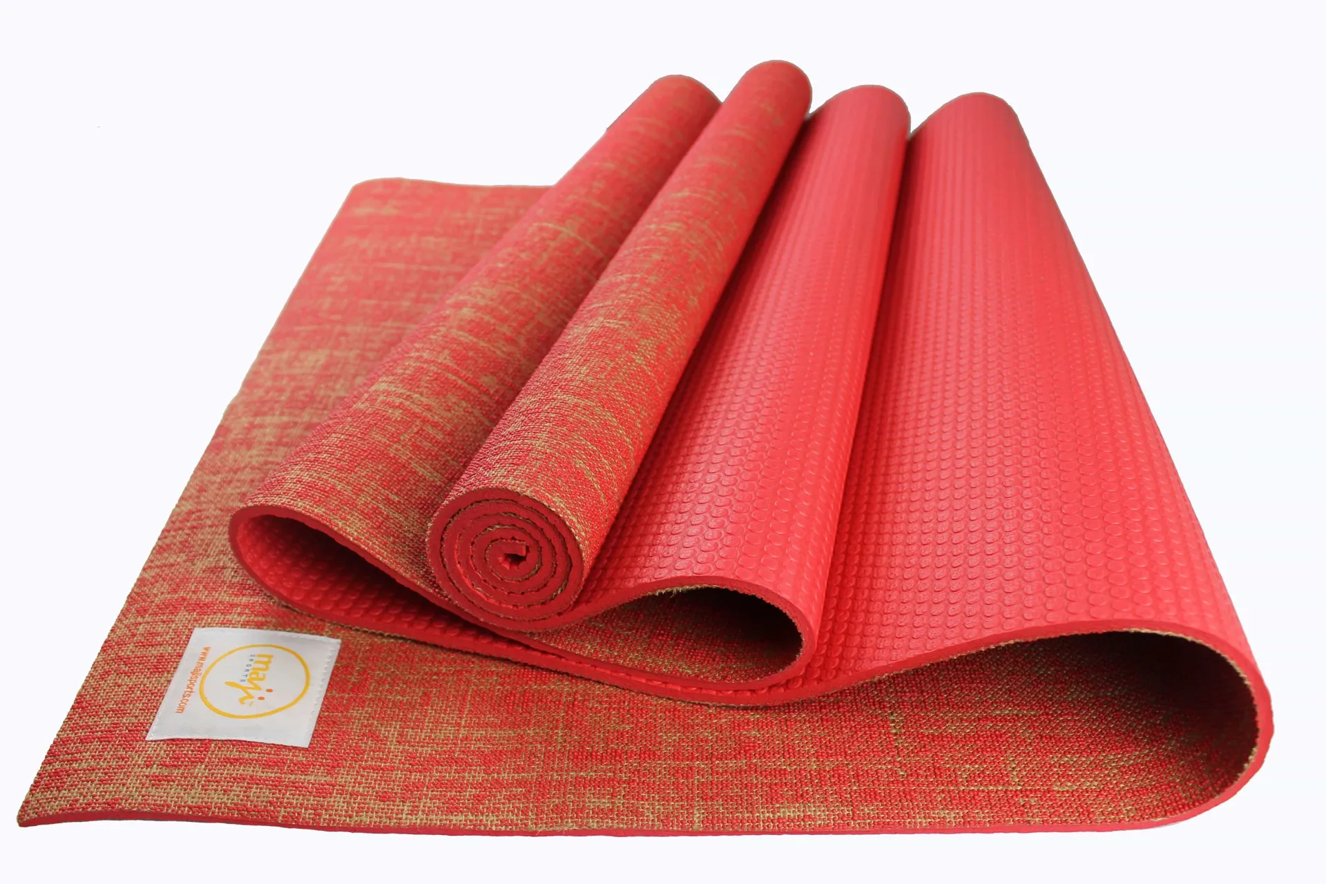 Maji Sports Jute Premium Eco Yoga Mat   Foot Massager (7.5cm x 17.5cm) - Durable & Non-Toxic