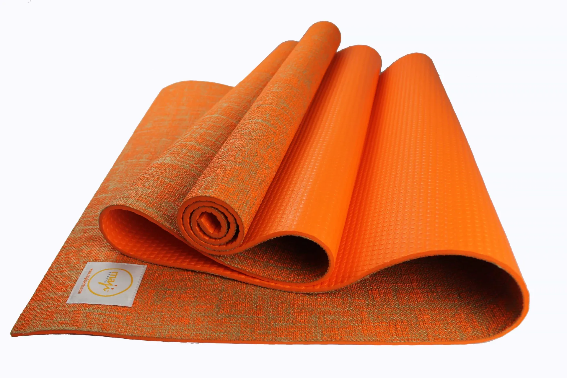 Maji Sports Jute Premium Eco Yoga Mat   Foot Massager (7.5cm x 17.5cm) - Durable & Non-Toxic