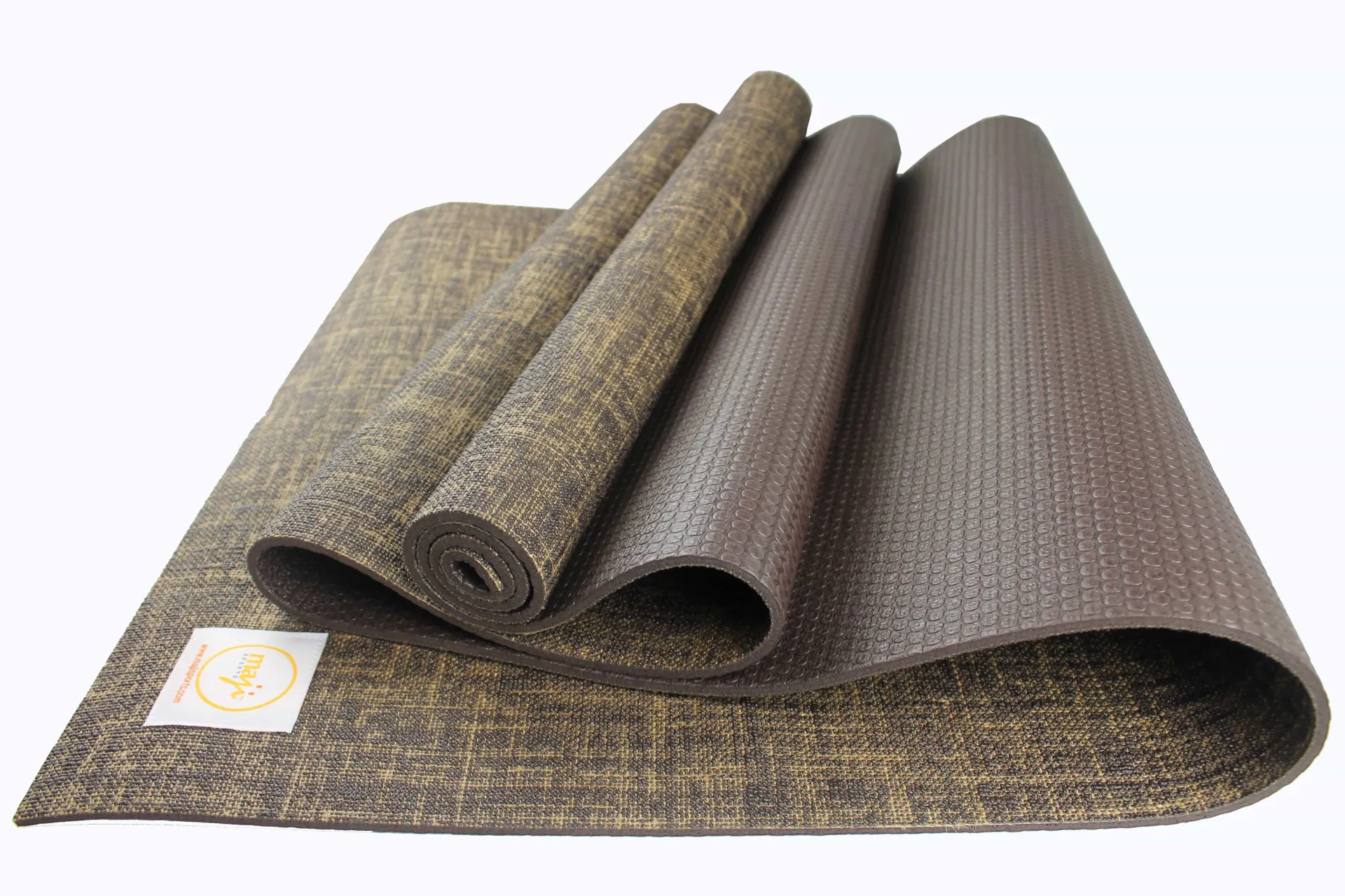 Maji Sports Jute Premium Eco Yoga Mat   Foot Massager (7.5cm x 17.5cm) - Durable & Non-Toxic