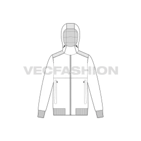 Mens Insulated Windbreaker