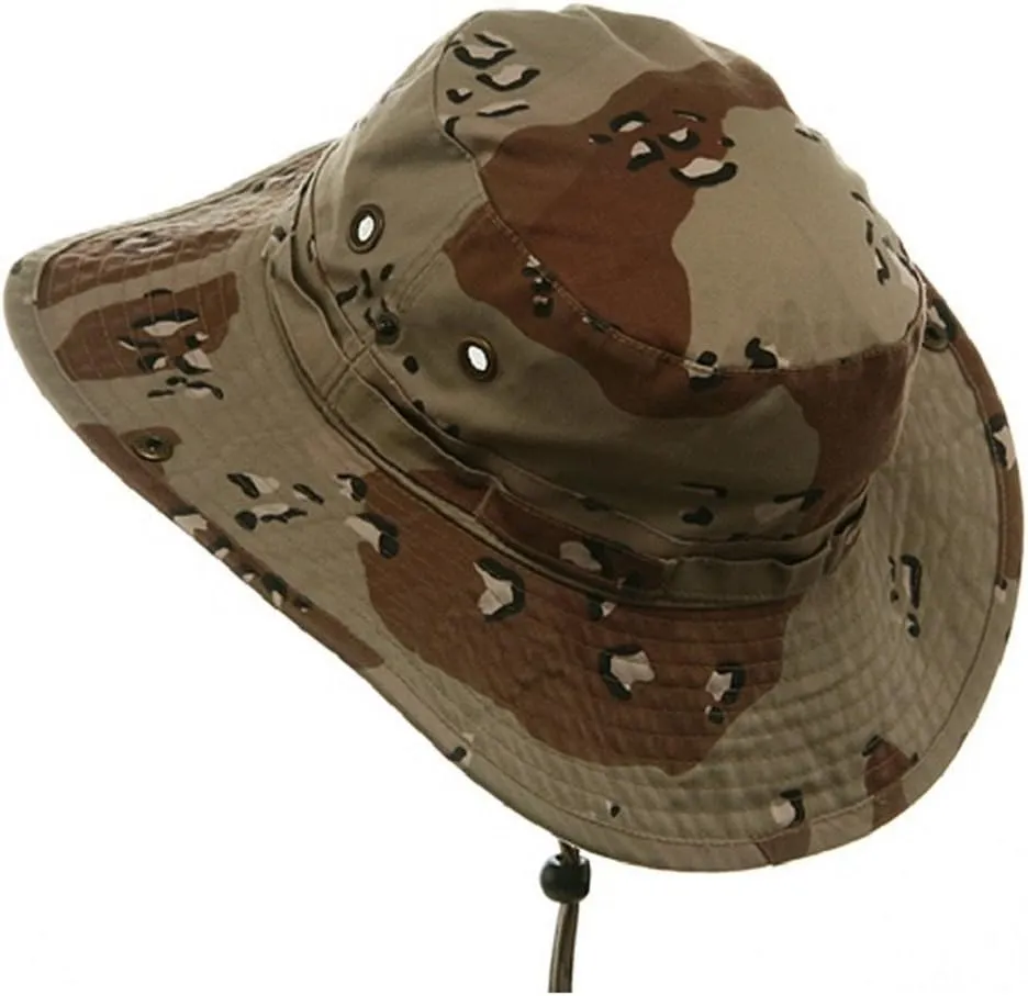 MG Washed Hunting Fishing Outdoor Hat-Camo W11S41D