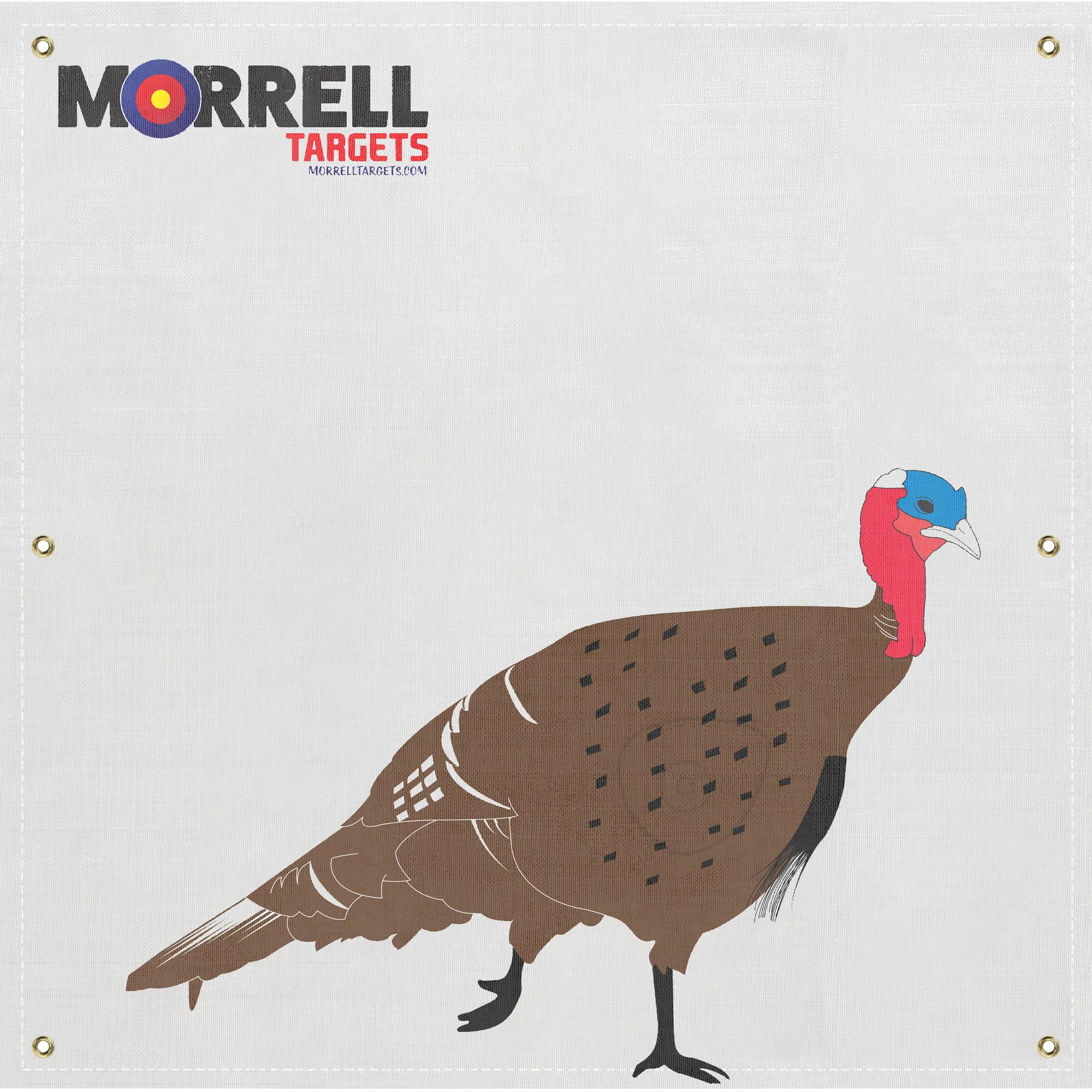 NASP-IBO Life Size Turkey Archery Target Face