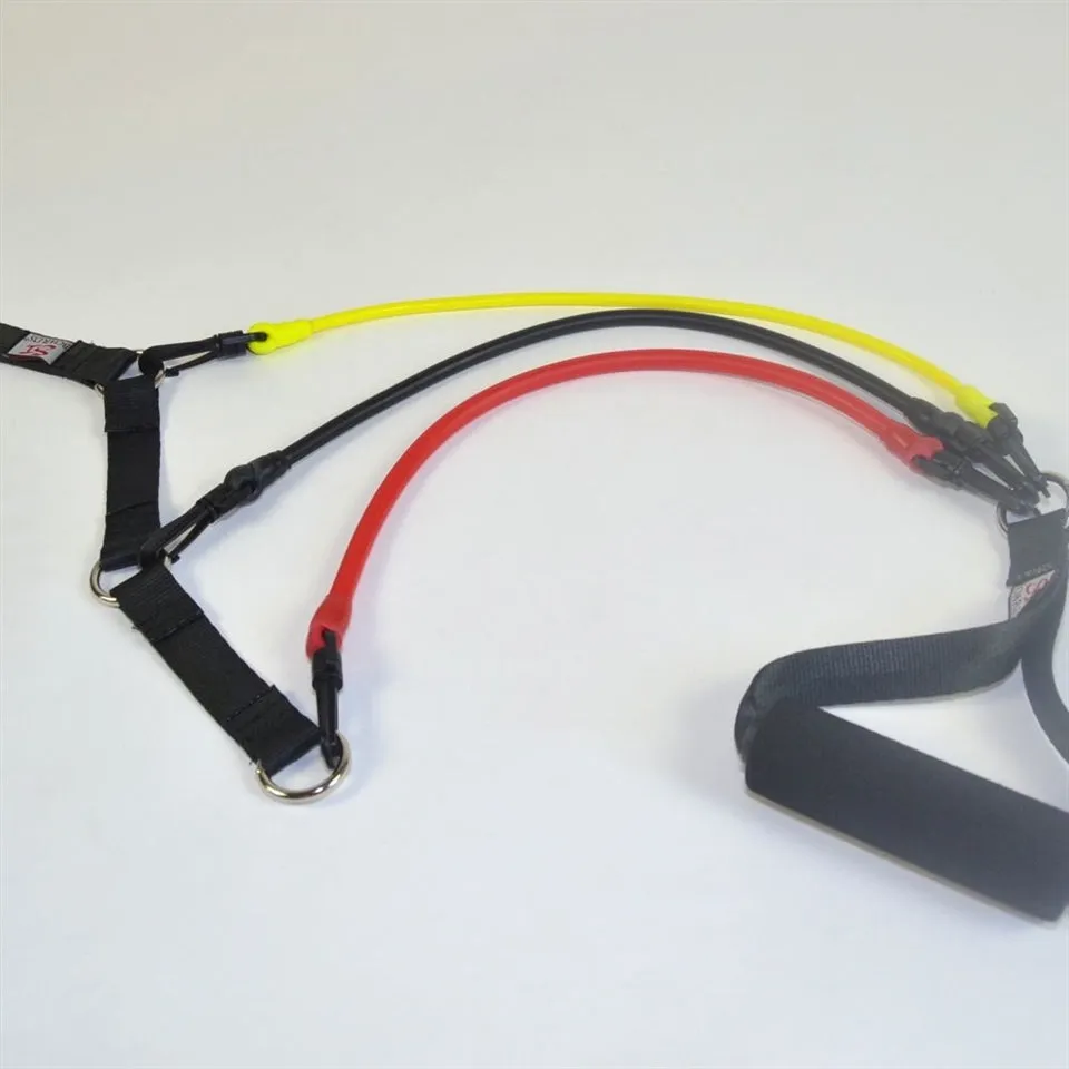 RESISTANCE BANDS | (2) Light Yellow, (2) Medium Black, (2) Heavy Red