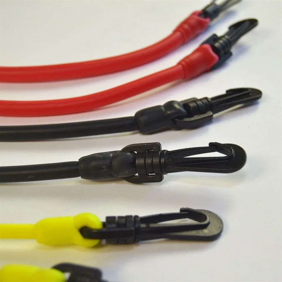 RESISTANCE BANDS | (2) Light Yellow, (2) Medium Black, (2) Heavy Red