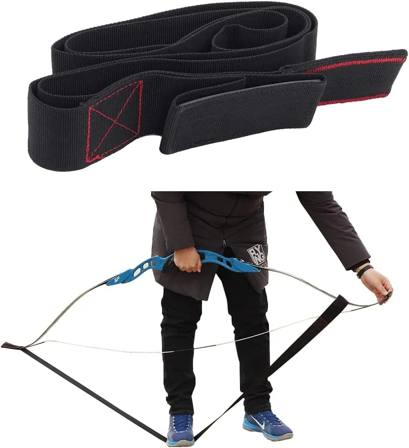 SOPOGER Archery Stringer Recurve Bow Stringer Tool, Longbow Stringer Tool to Install Bow String Easily Archery Bow Stringer for Recurve Bow Accessories