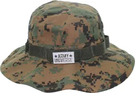 Tactical Boonie Hat Military Bucket Cap Camo Digital or Solid Wide Brim Sun Fishing Bush Booney Hunting Headwear