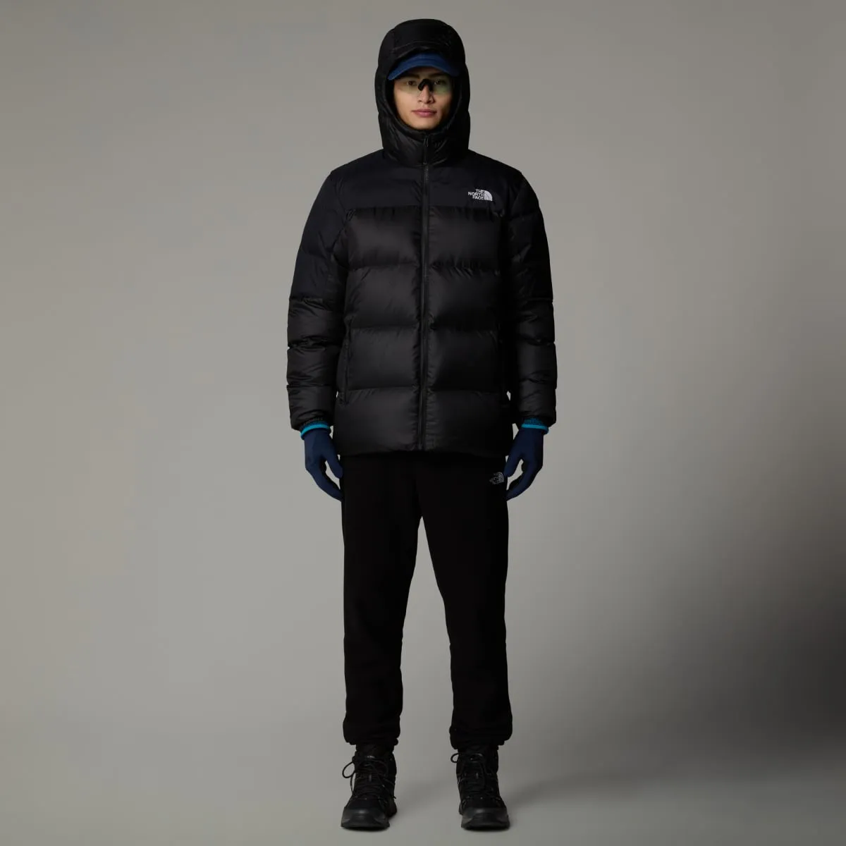 The North Face Diablo Down 2.0 Insulated Men's HOODIE Jacket | TNF Black Heather