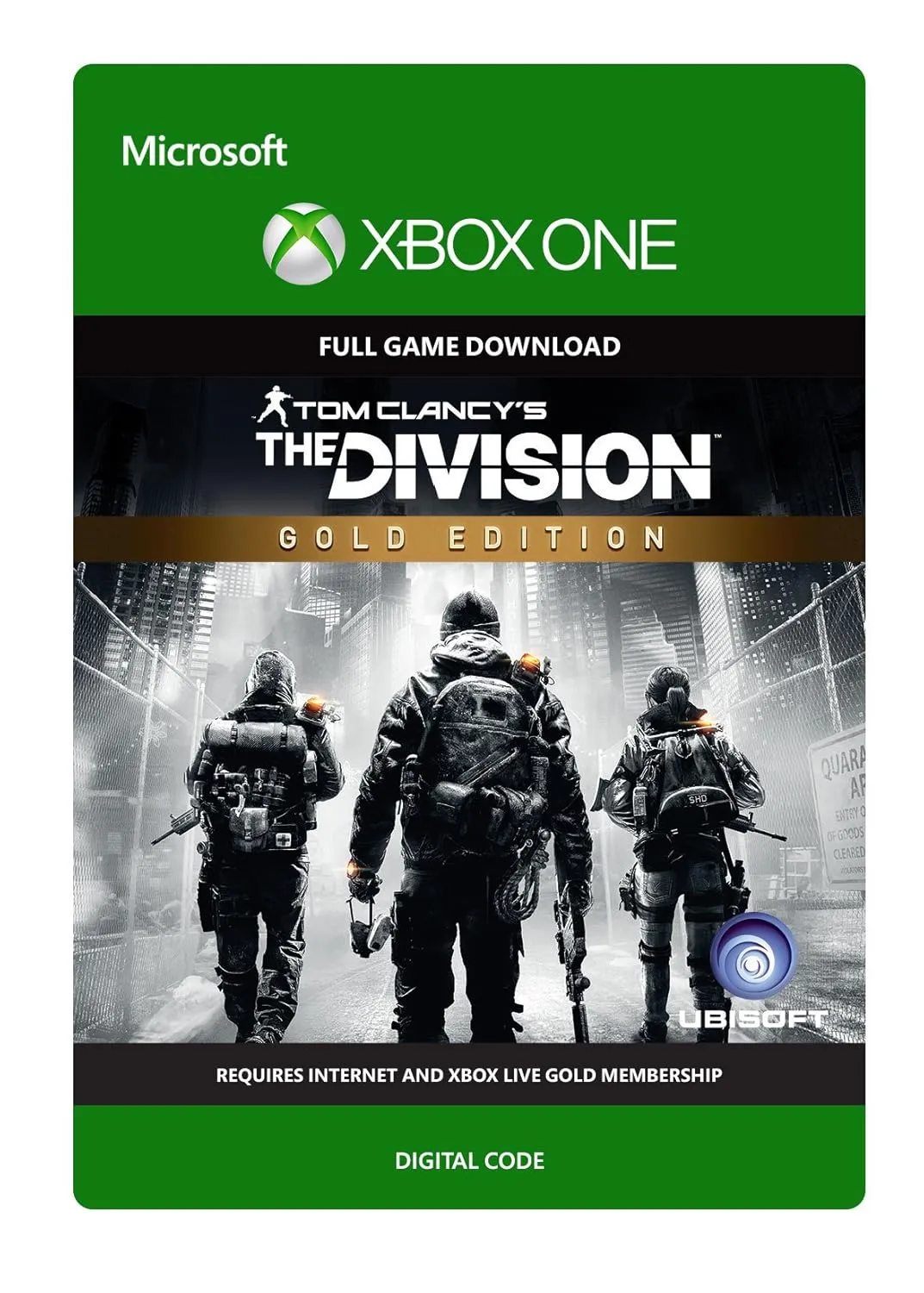 Tom Clancy's The Division Gold Edition - Xbox One Digital Code