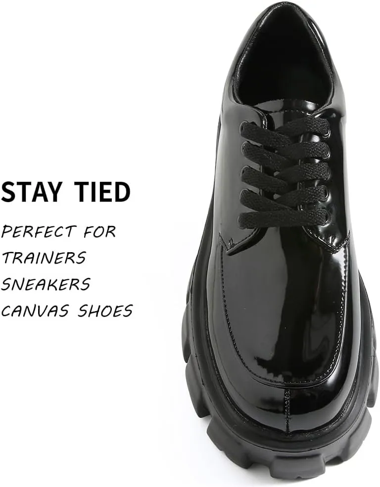VSUDO Flat Shoe Laces for Sneakers, Shoelaces for Sneakers, Athletic Shoelaces