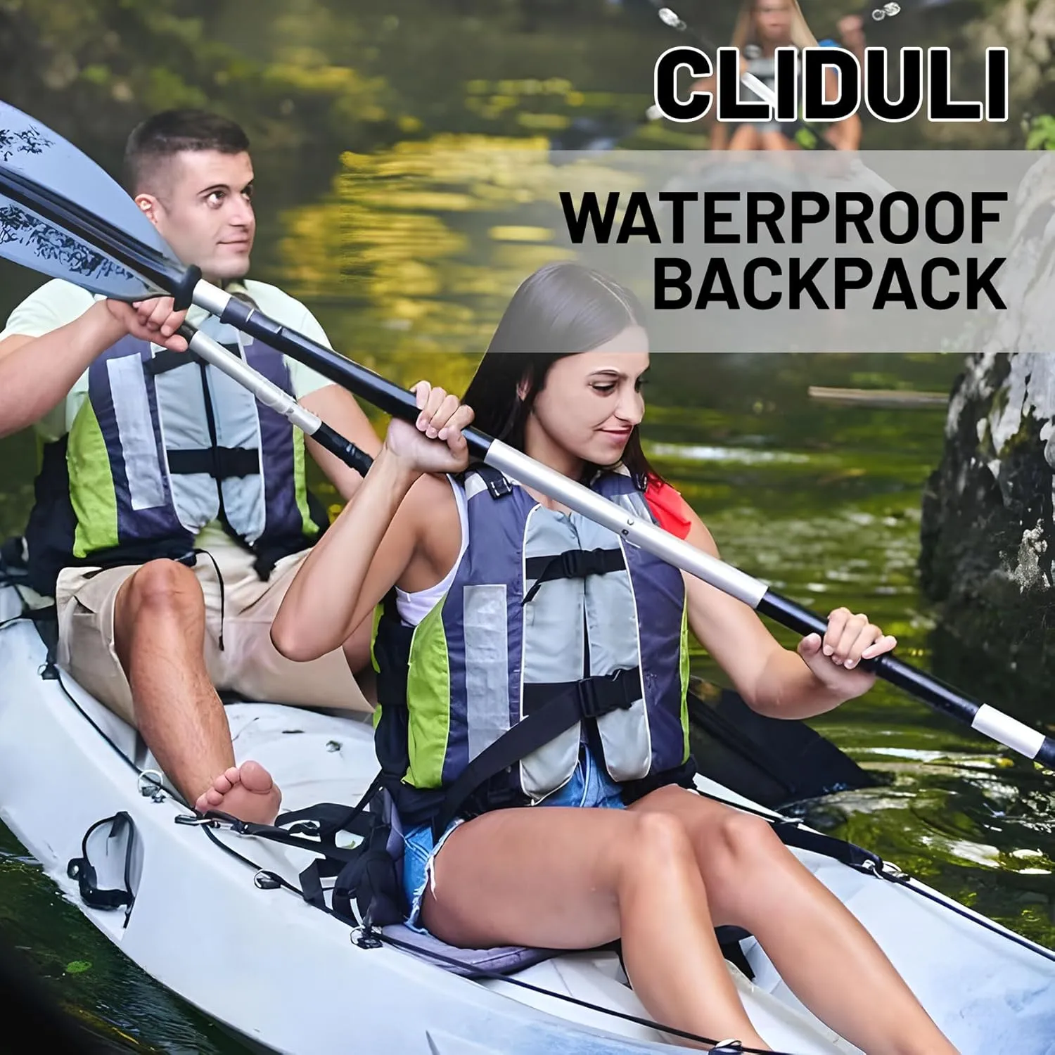 Waterproof Dry Bag,Roll Top Geometric Ombre Small Waterproof Backpack 5L/10L/20L Floating and Lightweight Bags for Kayaking, Boating, Fishing, Swimming and Camping