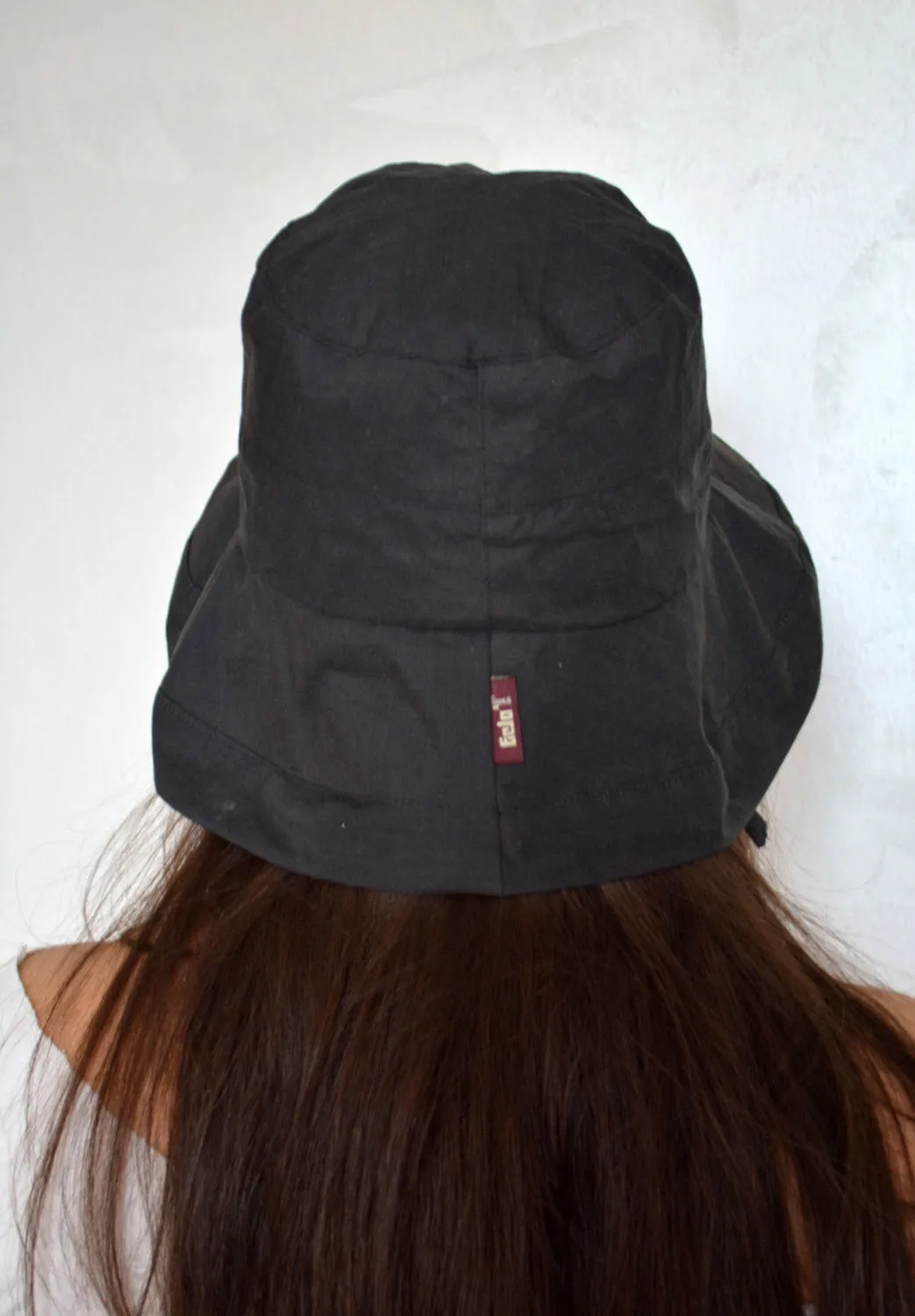 Wide Brim Hat-Black
